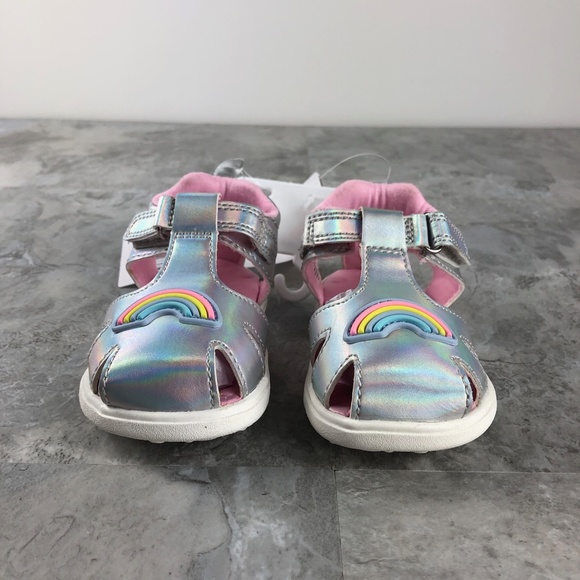 CARTER'S EVERY STEP HANITA Infant Girls' Rainbow Sandals - Picture 4 of 6